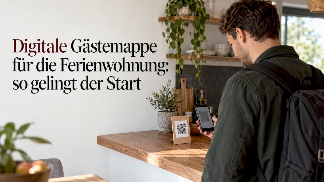Digitale Gästemappe für die Ferienwohnung: so gelingt der Start